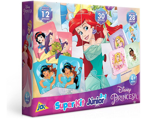 Super Kit Junior Jogos Princesa Toyster